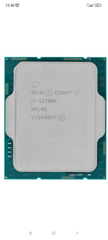 Лот: 20977609. Фото: 1. Intel core i7 12700k. Процессоры