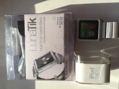 Лот: 5514769. Фото: 1. Ipod nano 6 Green Цена до вторника... Плееры