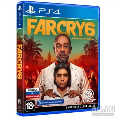 Лот: 18223032. Фото: 1. Far cry 6 PS4 disc. Игры для консолей