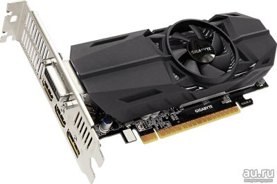 Лот: 13717835. Фото: 1. Видеокарта gigabyte gtx 1050 oc... Видеокарты