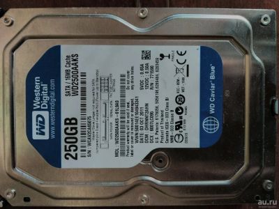 Лот: 12994465. Фото: 1. Жесткий диск HDD Western Digital... Жёсткие диски (HDD)