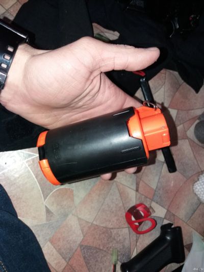 Лот: 15185829. Фото: 1. Многоразовая граната nerf. Пейнтбол, страйкбол