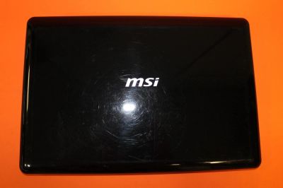 Лот: 9911805. Фото: 1. Корпус для ноутбука MSI X410 черный. Корпуса, блоки питания