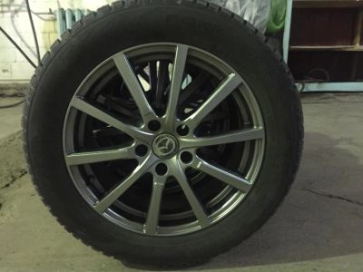 Лот: 16461575. Фото: 1. Комплект зимних колёс Nokian nordman... Шины