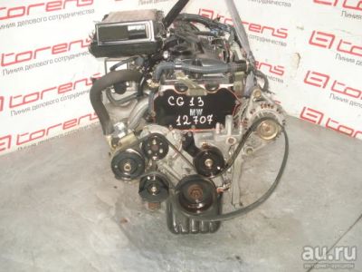 Лот: 15089278. Фото: 1. Двигатель NISSAN CG13DE на CUBE... Двигатель и элементы двигателя