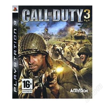 Лот: 1465311. Фото: 1. диск для ps3 call of duty 3 обмен... Игры для консолей
