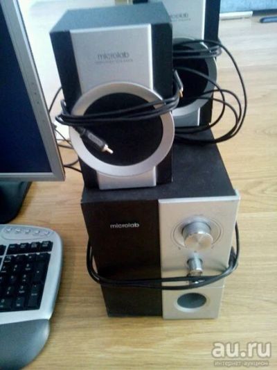Лот: 8521650. Фото: 1. Колонки для компьютера microlab... Акустические системы
