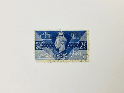 Лот: 23963695. Фото: 1. Король Георг VI - Победа. Символы... Марки