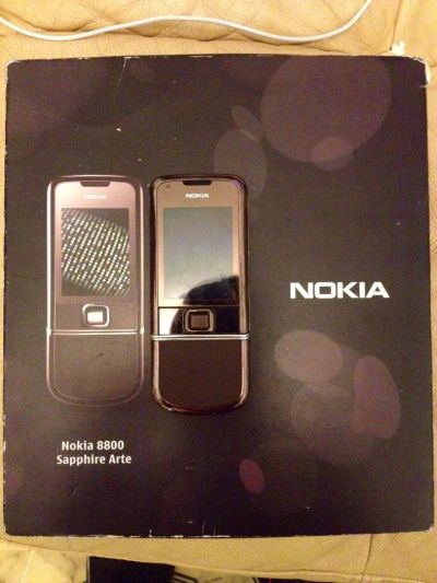 Лот: 4882809. Фото: 1. Nokia 8800 sapphire arte. Кнопочные мобильные телефоны
