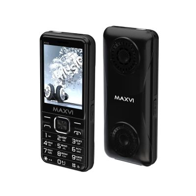 Лот: 25021360. Фото: 1. Сотовый Maxvi P110 Black 2sim... Кнопочные мобильные телефоны