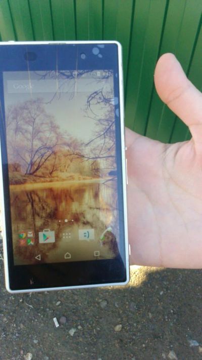 Лот: 6081827. Фото: 1. Sony Xperia Z1 White обмен на... Смартфоны