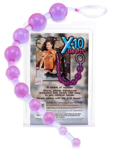 Лот: 22069924. Фото: 1. Анальная цепочка X-10 Beads... Игрушки