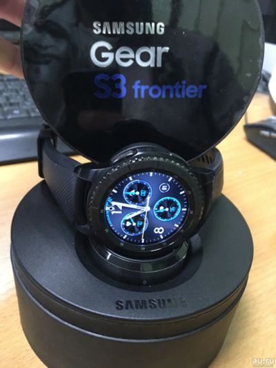 Лот: 17049790. Фото: 1. Умные часы Samsung Gear S3 Frontier. Смарт-часы, фитнес-браслеты, аксессуары
