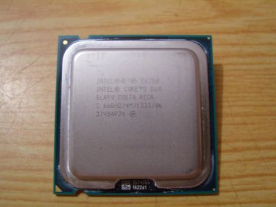 Лот: 3230088. Фото: 1. Процессор Intel CORE 2 DUO E6750... Процессоры