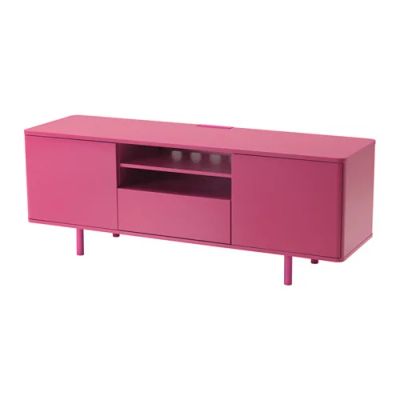 Лот: 8218172. Фото: 1. IKEA ТВ тумба, полка и предметы... Стойки и тумбы для аппаратуры