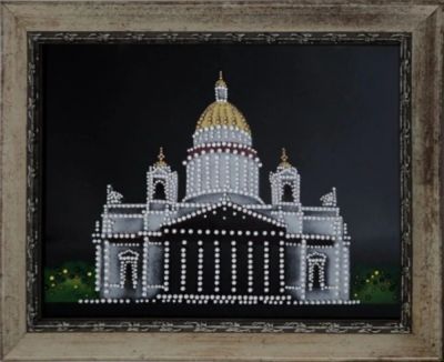 Лот: 21290976. Фото: 1. Картина Исаакиевский собор в Санкт-Петербурге... Произведения