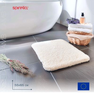 Лот: 24943341. Фото: 1. Коврик для ванной 55x65см Spirella... Аксессуары для ванной