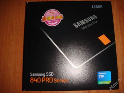 Лот: 2464711. Фото: 1. 128Gb SSD Samsung 840 Pro. Жёсткие диски (HDD)