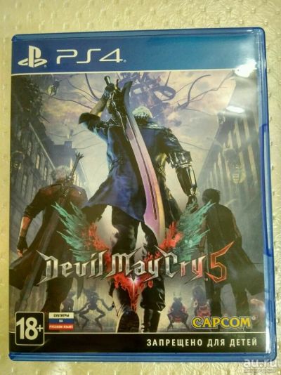 Лот: 13402387. Фото: 1. Devil May Cry V | DMC V PS4. Игры для консолей