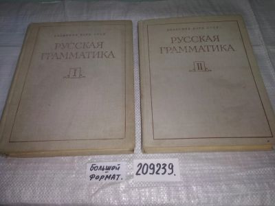 Лот: 21173747. Фото: 1. (209239)oz меш. Русская грамматика... Другое (справочная литература)