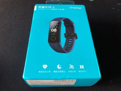 Лот: 13458600. Фото: 1. Huawei Honor Band 4 blue синий... Смарт-часы, фитнес-браслеты, аксессуары