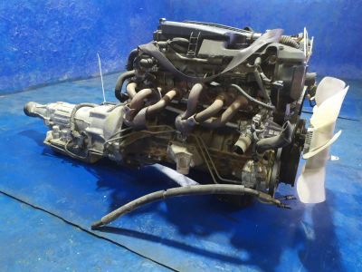 Лот: 16618405. Фото: 1. Двигатель Toyota Crown GS151 1G-FE... Двигатель и элементы двигателя