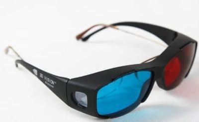 Лот: 3884008. Фото: 1. Анаглифные красно-синие очки... 3D-очки