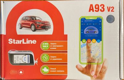 Лот: 20934106. Фото: 1. Автосигнализация StarLine A93eco... Автомобильные сигнализации