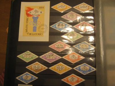 Лот: 5903754. Фото: 1. Румыния 1964 Олимпиада Токио Олимпийские... Марки