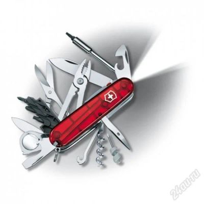 Лот: 1880572. Фото: 1. victorinox cyberyool lite до конца... Ножи, топоры