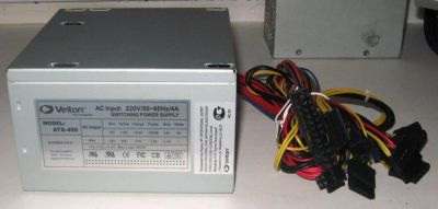 Лот: 4815724. Фото: 1. Блок питания Velton 450W новый. Корпуса, блоки питания