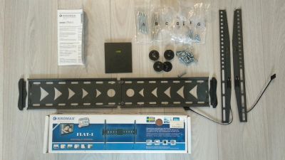 Лот: 14525396. Фото: 1. Кронштейн для ТВ Kromax Flat 1. Кронштейны, стойки, подставки