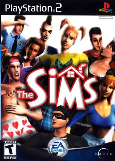 Лот: 13376676. Фото: 1. The Sims [PS2, английская версия... Игры для консолей