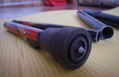 Лот: 3250886. Фото: 1. Трость расписная (как Flame Cane... Антисептики, защитные средства, медицинские маски