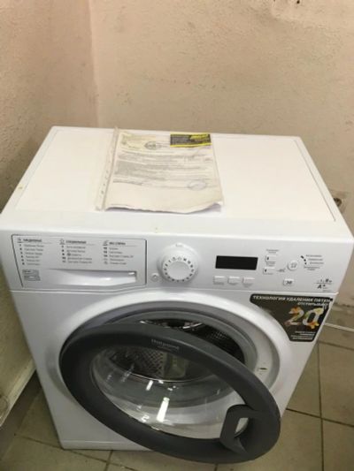 Лот: 15939321. Фото: 1. Стиральная машина Hotpoint-Ariston... Стиральные машины