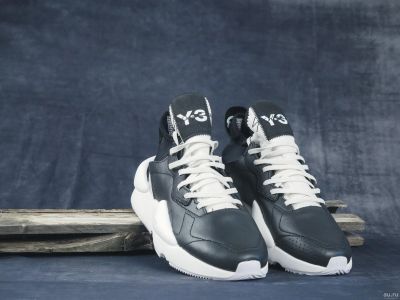 Лот: 13701201. Фото: 1. Кроссовки Y-3 KAIWA black/white. Кеды, кроссовки, слипоны