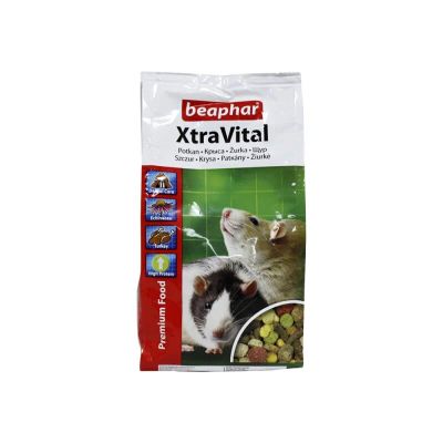 Лот: 10400042. Фото: 1. Корм beaphar xtra vital для крыс... Корма