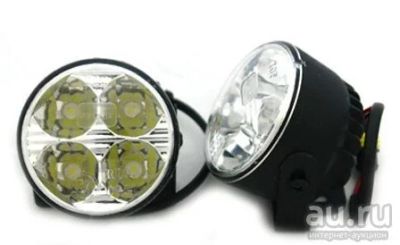 Лот: 13702622. Фото: 1. Дневные ходовые огни LED Круг. Оптика и освещение