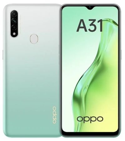 Лот: 16529357. Фото: 1. Смартфон OPPO A31 4/64Gb White. Смартфоны
