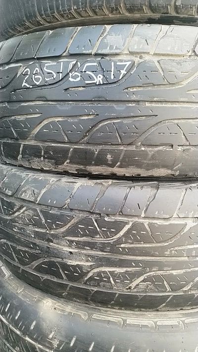 Лот: 15941437. Фото: 1. 265/65 R17 dunlop AT-3 пара. Шины