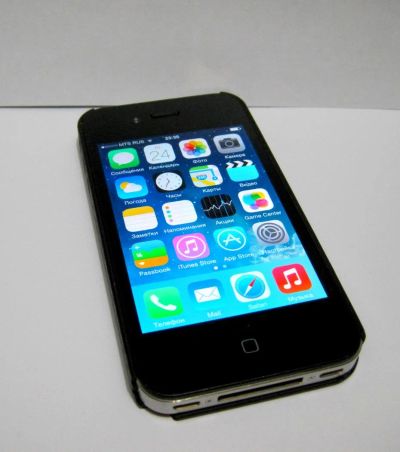 Лот: 4663775. Фото: 1. iphone 4 16 GB. Смартфоны