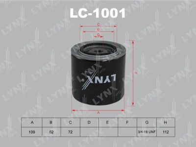 Лот: 13356843. Фото: 1. Lynx LC-1001 Масляный фильтр. Расходные материалы