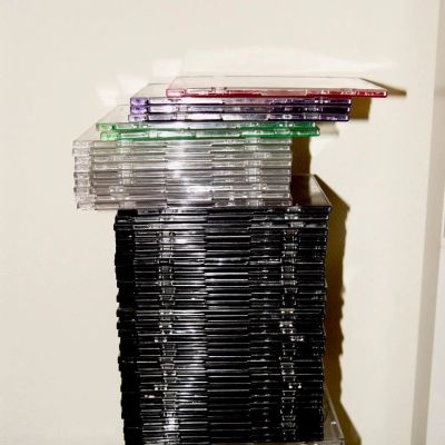 Лот: 10661672. Фото: 1. Тонкие коробочки для CD, DVD дисков... Органайзеры для дисков, боксы
