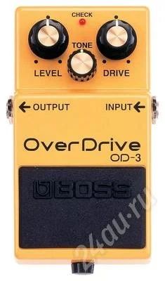 Лот: 180954. Фото: 1. Boss OD-3. Гитарные эффекты и комбоусилители