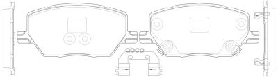 Лот: 21844272. Фото: 1. Колодки Дисковые Fiat 500X 1.6... Другое (автозапчасти)