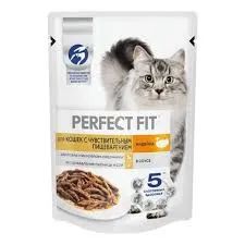 Лот: 19936746. Фото: 1. Перфект фит Perfect Fit кусочки... Корма