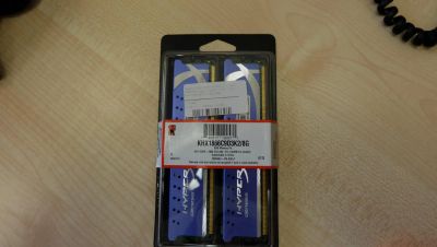 Лот: 6068393. Фото: 1. Kingston KHX1866C9D3K2/8G. Оперативная память