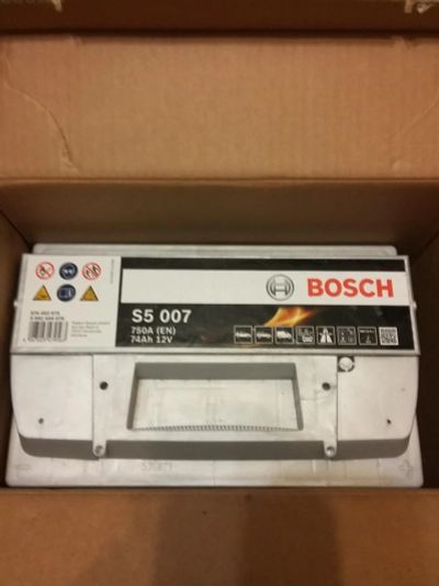 Лот: 8809184. Фото: 1. Аккумулятор Bosch S5 74а/ч Новый... Аккумуляторы