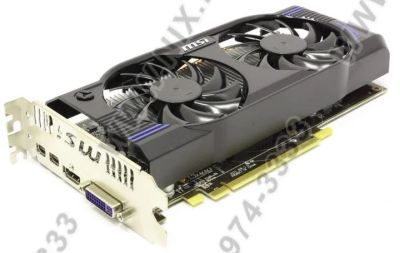 Лот: 4615776. Фото: 1. 1Gb PCI-E DDR-5 MSI V271 R7770-2PMD1GD5... Видеокарты