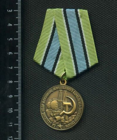 Лот: 11150753. Фото: 1. муляж медали За освоения недр... Сувенирные